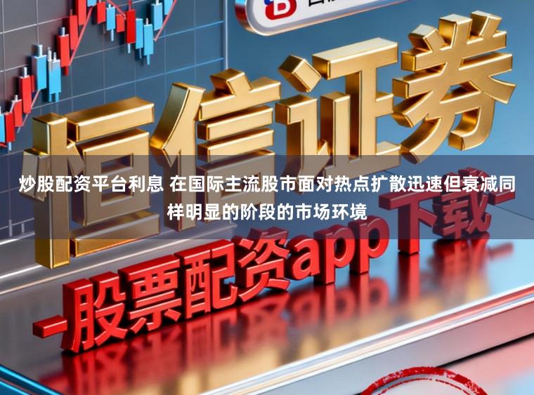 炒股配资平台利息 在国际主流股市面对热点扩散迅速但衰减同样明显的阶段的市场环境