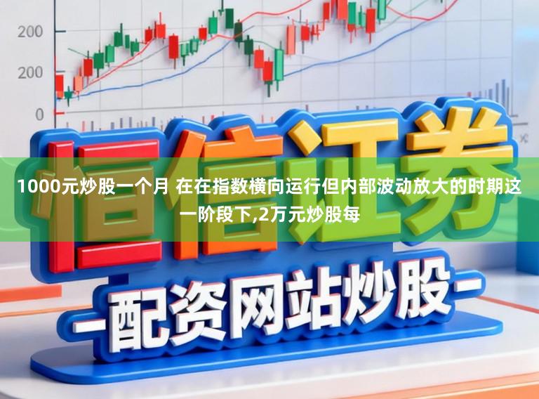 1000元炒股一个月 在在指数横向运行但内部波动放大的时期这一阶段下,2万元炒股每